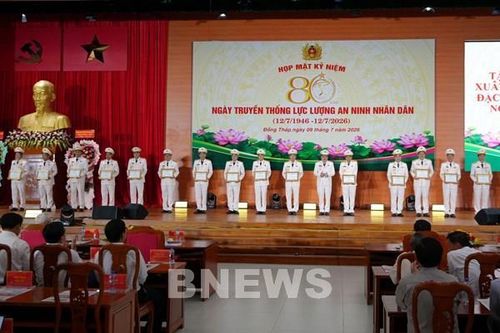 Đồng Tháp họp mặt kỷ niệm 80 năm Ngày truyền thống lực lượng An ninh nhân dân