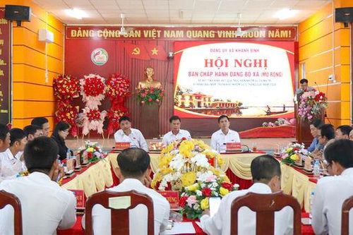 Xã Khánh Bình hoàn thành 13/13 chỉ tiêu chủ yếu theo kế hoạch