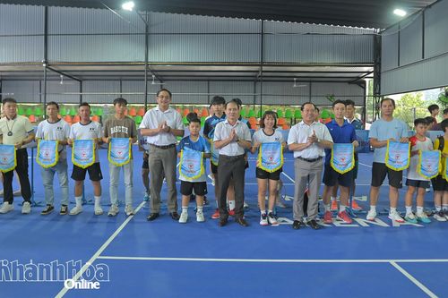 Khai mạc Giải pickleball các nhóm tuổi Đại hội Thể dục thể thao tỉnh Khánh Hòa lần I