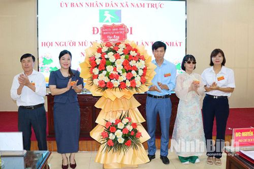 Đại hội đại biểu Hội Người mù xã Nam Trực lần thứ I, nhiệm kỳ 2026-2031