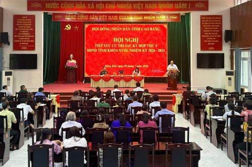 Tổ đại biểu số 6 HĐND tỉnh tiếp xúc cử tri sau Kỳ họp thứ 4 tại xã Đông Khê