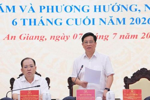 An Giang dẫn đầu vùng Đồng bằng sông Cửu Long về tăng trưởng GRDP
