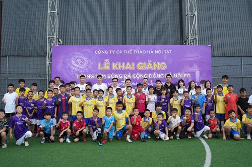 CLB Bóng đá Hà Nội khai giảng Trung tâm Bóng đá Cộng đồng Hà Nội FC