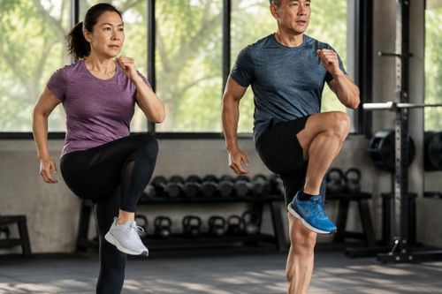 Bài tập HIIT giúp giảm mỡ, tăng cơ ở người trên 50 tuổi