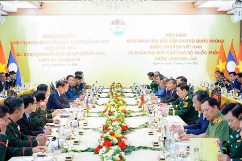 Thúc đẩy hợp tác quốc phòng, xây dựng biên giới Việt - Lào hòa bình, hữu nghị