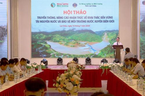 Nâng cao nhận thức về khai thác bền vững và bảo vệ tài nguyên nước xuyên biên giới
