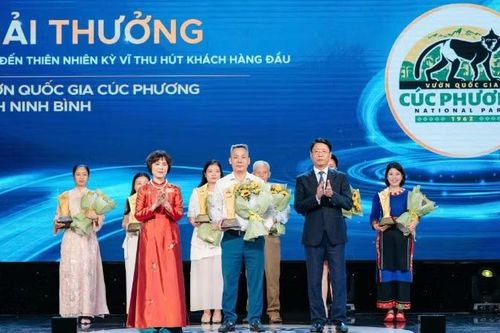 Vườn quốc gia Cúc Phương được vinh danh tại Vita Awards 2026