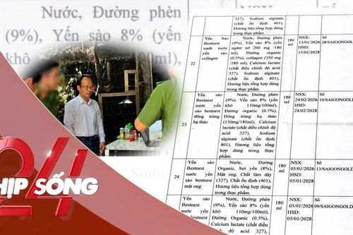 NHỊP SỐNG 24: Công bố 27 loại nước yến giả