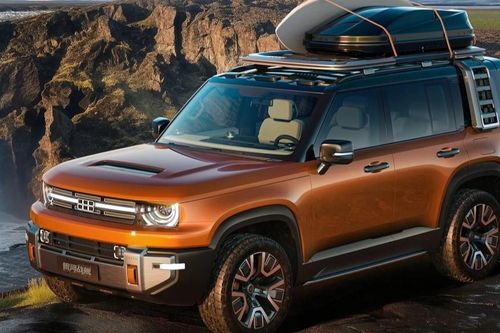 SUV mới của Geely nhái thiết kế Land Rover Defender nhằm gây ấn tượng