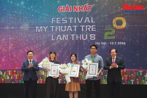 Giải thưởng Festival Mỹ thuật trẻ lần thứ 8: Giới thiệu những sáng tạo xuất sắc của nghệ sĩ trẻ