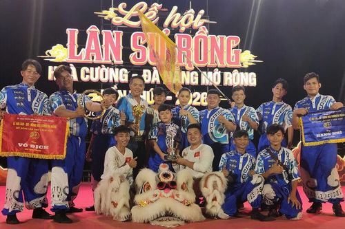 Giữ tiếng trống lân