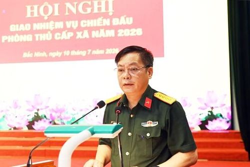 Bắc Ninh giao nhiệm vụ diễn tập tác chiến cấp xã trong khu vực phòng thủ năm 2026
