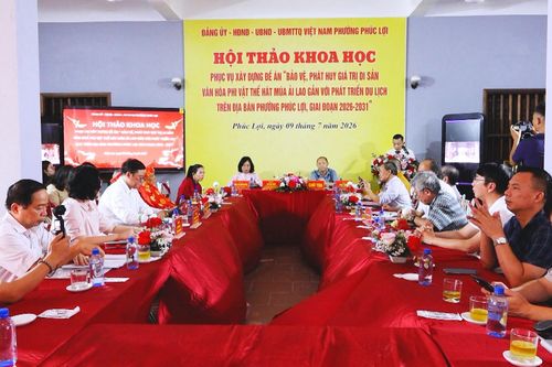 Tăng cường bảo vệ, phát huy giá trị di sản văn hóa Hát múa Ải Lao