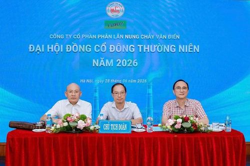Phân lân Văn Điển vượt kế hoạch năm 2025, hướng doanh thu hơn 2.100 tỷ đồng trong năm 2026