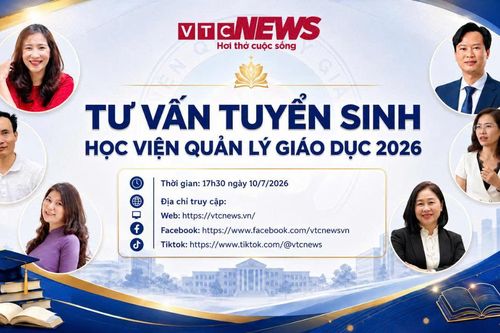 Tọa đàm tuyển sinh 2026: Học viện Quản lý Giáo dục đào tạo gì, cơ hội ra sao?