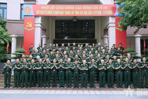 Tổng cục Hậu cần-Kỹ thuật: Tổ chức gặp mặt nhân dịp kỷ niệm 76 năm Ngày thành lập Tổng cục Hậu cần