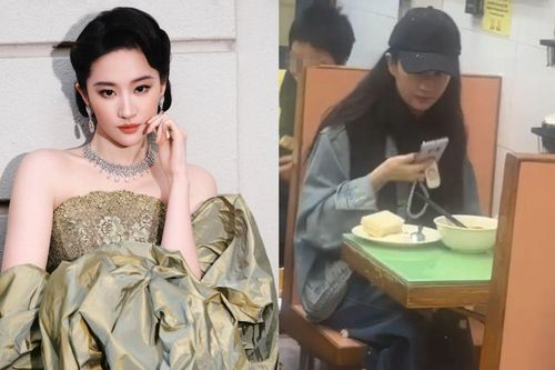 Nhan sắc thật của Lưu Diệc Phi ở chốn đông người gây chú ý