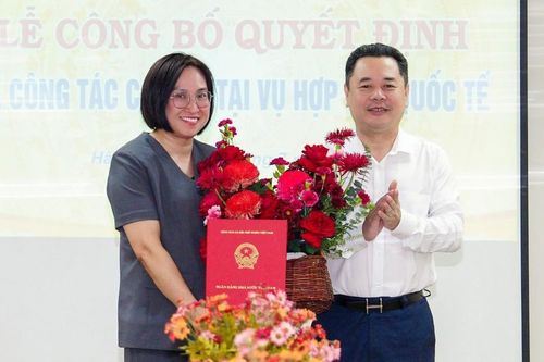 Bà Nguyễn Thị Trà Vi làm Phó Vụ trưởng Vụ Hợp tác quốc tế, Ngân hàng Nhà nước Việt Nam