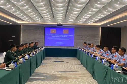 Lào Cai: 4 đồn Biên phòng hội đàm với Trạm Kiểm tra Biên phòng Hà Khẩu (Trung Quốc)