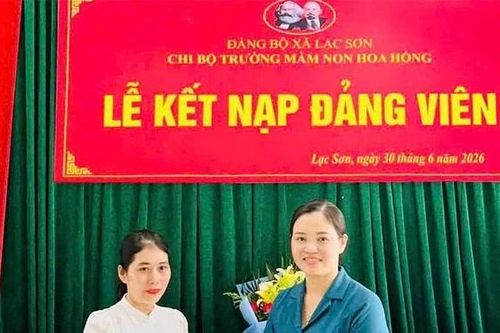 Lạc Sơn phát triển đảng viên, xây dựng tổ chức Đảng vững mạnh