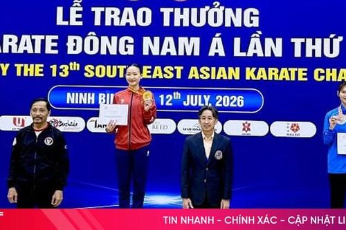 Vận động viên Hà Tĩnh giành 6 huy chương tại Giải Vô địch Karate Đông Nam Á