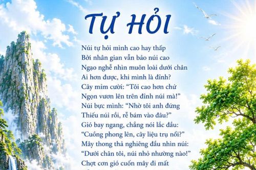 Tự hỏi - để cuộc sống đẹp hơn