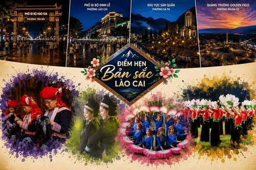 Lào Cai xây dựng 'Điểm hẹn bản sắc' thành thương hiệu du lịch cuối tuần