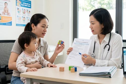 Tầm soát nguy cơ tự kỷ trong quy trình khám sức khỏe định kỳ cho trẻ dưới 6 tuổi