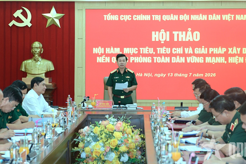 Làm rõ nội hàm, mục tiêu, tiêu chí và giải pháp xây dựng nền quốc phòng toàn dân vững mạnh, hiện đại