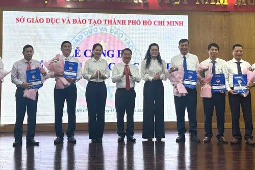 TPHCM điều động, bổ nhiệm nhiều hiệu trưởng, hiệu phó