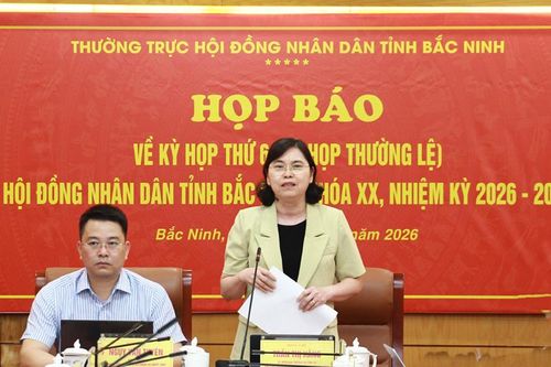 Họp báo về kỳ họp thứ 6, HĐND tỉnh Bắc Ninh khóa XX: Bảo đảm các nghị quyết sớm đi vào cuộc sống