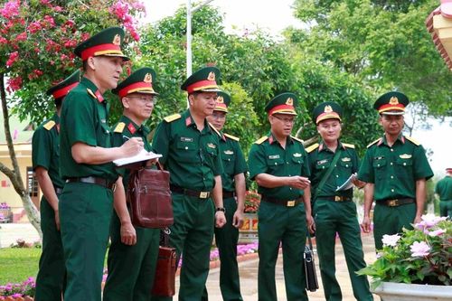 Quân khu 5 kiểm tra công tác chuẩn bị tham gia hội thi cấp Bộ Quốc phòng của Trung đoàn 95