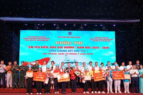 Chung kết khu vực 1 Cuộc thi 'Em yêu biển, đảo quê hương' tại thành phố Hải Phòng