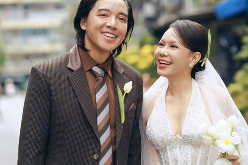 Ảnh cưới tuyệt đẹp kỷ niệm 20 năm hôn nhân của Việt Hương và chồng