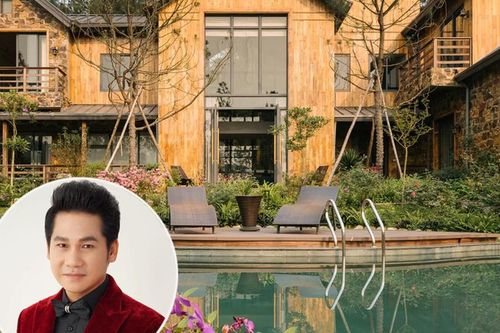 'Ông hoàng nhạc đỏ' Trọng Tấn gây ngỡ ngàng với mảnh vườn ở khu nghỉ dưỡng 4.000 m2