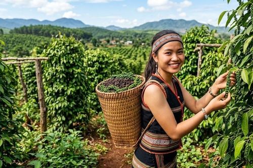 Giá hồ tiêu hôm nay 14.7.2026: Đồng loạt lao dốc