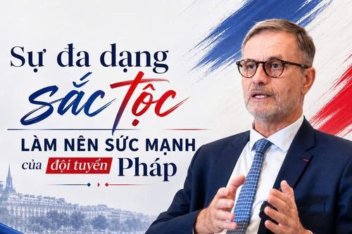 Sự đa dạng sắc tộc làm nên sức mạnh của đội tuyển Pháp
