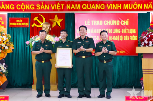 Trung tâm Tiêu chuẩn - Đo lường - Chất lượng của Bộ đội Biên phòng nâng cao năng lực đo lường - chất lượng