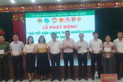 Phường Thanh Khê phát động phong trào thi đua 'Gửi tiết kiệm chung tay vì người nghèo' năm 2026