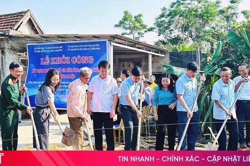 Đồng loạt khởi công hỗ trợ xóa nhà tạm cho con đẻ nạn nhân chất độc da cam từ ngày 15/7