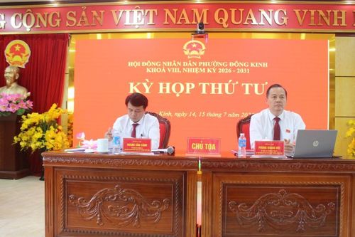 HĐND phường Đông Kinh khai mạc kỳ họp thứ tư