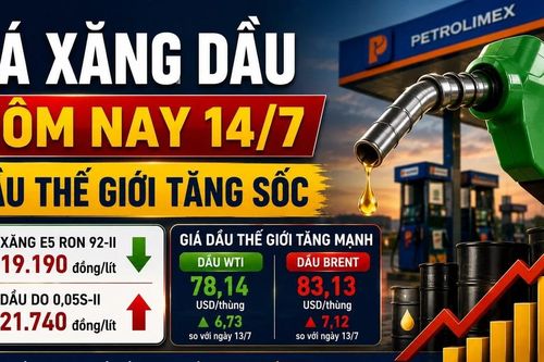 Giá xăng dầu hôm nay 14/7: Dầu thế giới tăng gần 10%