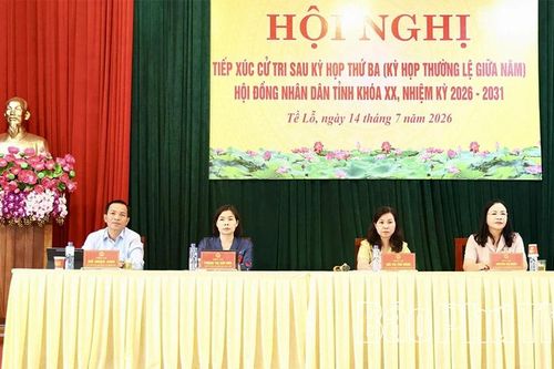 Tổ đại biểu số 11 HĐND tỉnh tiếp xúc cử tri sau Kỳ họp thứ Ba