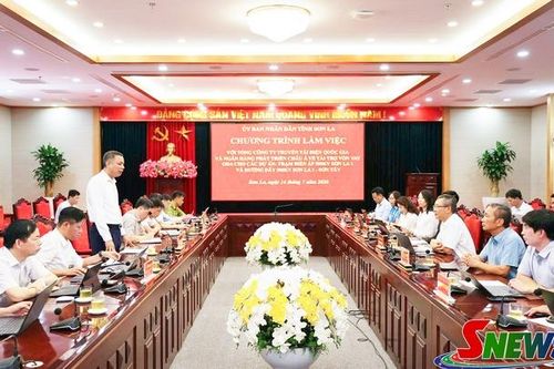 UBND tỉnh Sơn La làm việc với EVNNPT và ADB về tài trợ vốn vay ODA cho một số dự án