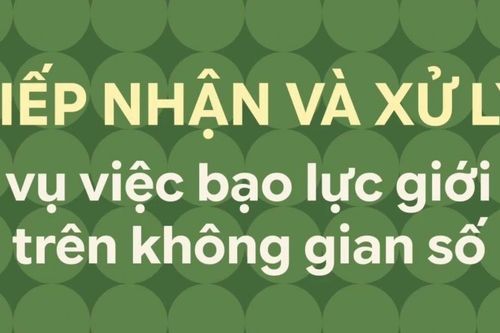 Tiếp nhận và xử lý vụ việc bạo lực giới trên không gian số