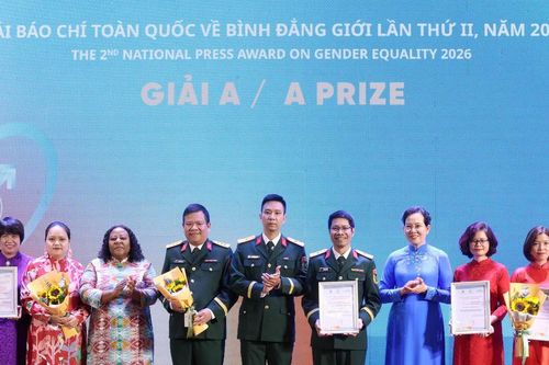 Trao Giải Báo chí toàn quốc về Bình đẳng giới lần thứ II, năm 2026