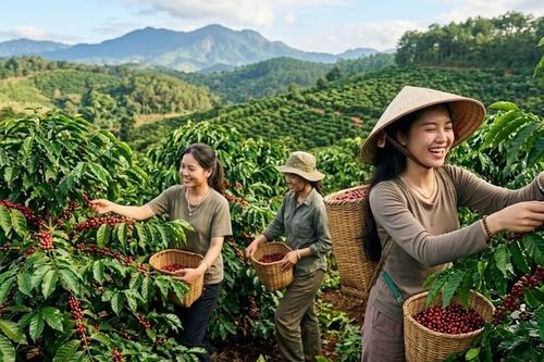 Giá cà phê hôm nay tăng mạnh, cao nhất 97.300 đồng/kg