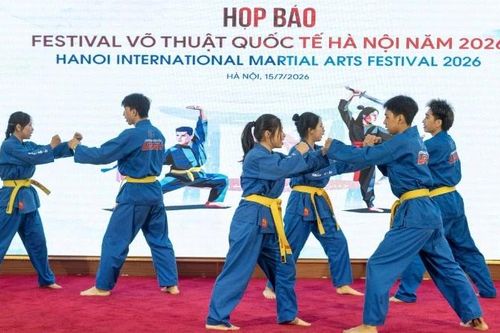 2.000 vận động viên, võ sư dự Festival Võ thuật quốc tế Hà Nội 2026