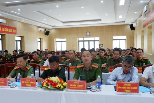 Công an phường Hòa Xuân chủ động nắm chắc tình hình, tỉ lệ điều tra khám phá án cao