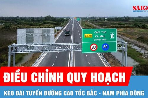 Kéo dài tuyến đường cao tốc Bắc - Nam phía Đông từ cửa khẩu Hữu Nghị đến Đất Mũi Cà Mau